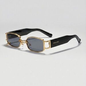 Fifth & ninth , Gold and Black Sunglasses